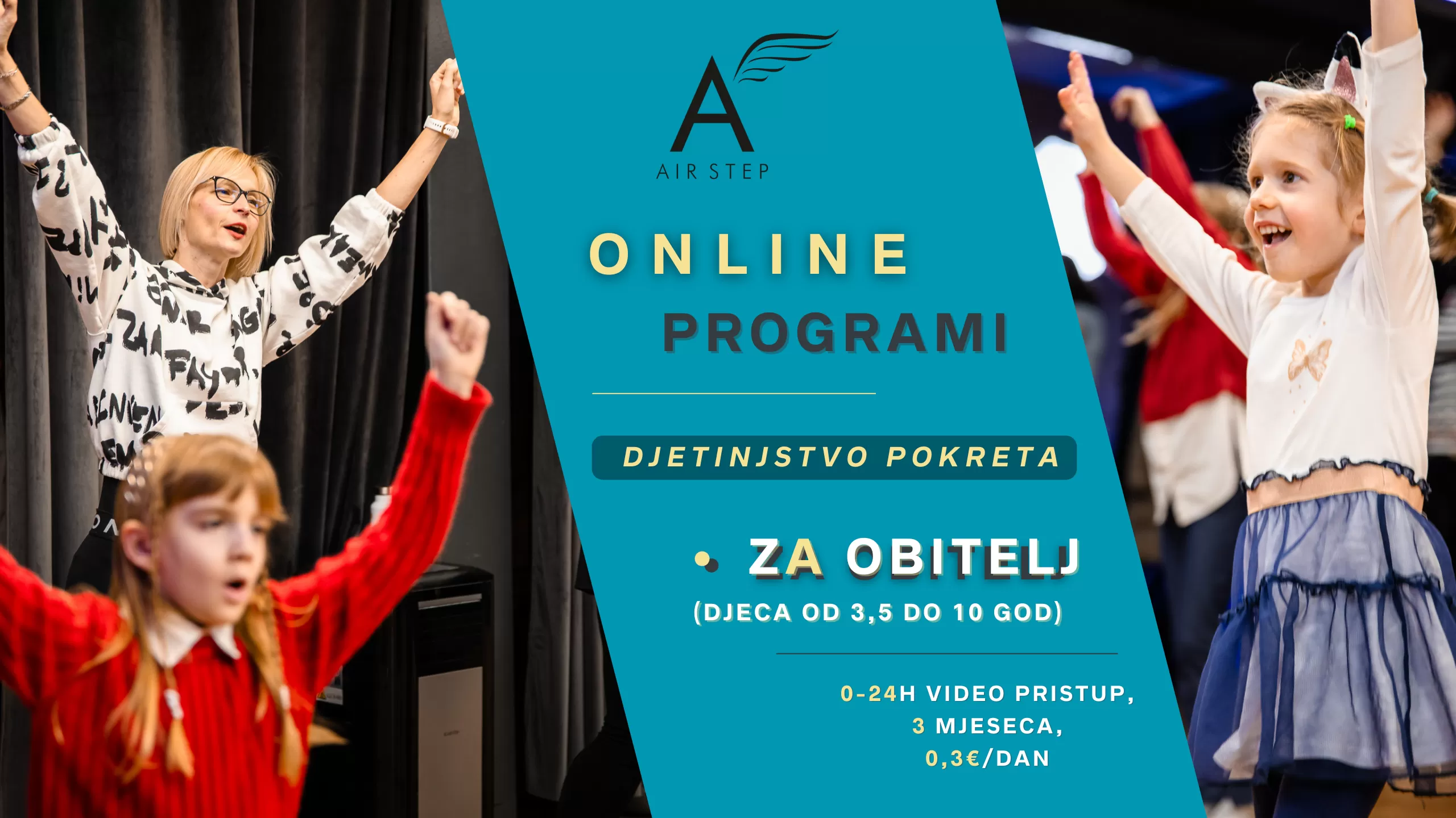 ONLINE PROGRAM: DJETINJSTVO POKRETA! image